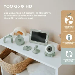 Babyphone mit Kamera YOO GO + HD und Zusatzkamera YOO GO + HD