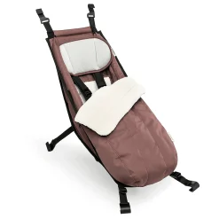 Babysitz Winter-Set Blossom Red