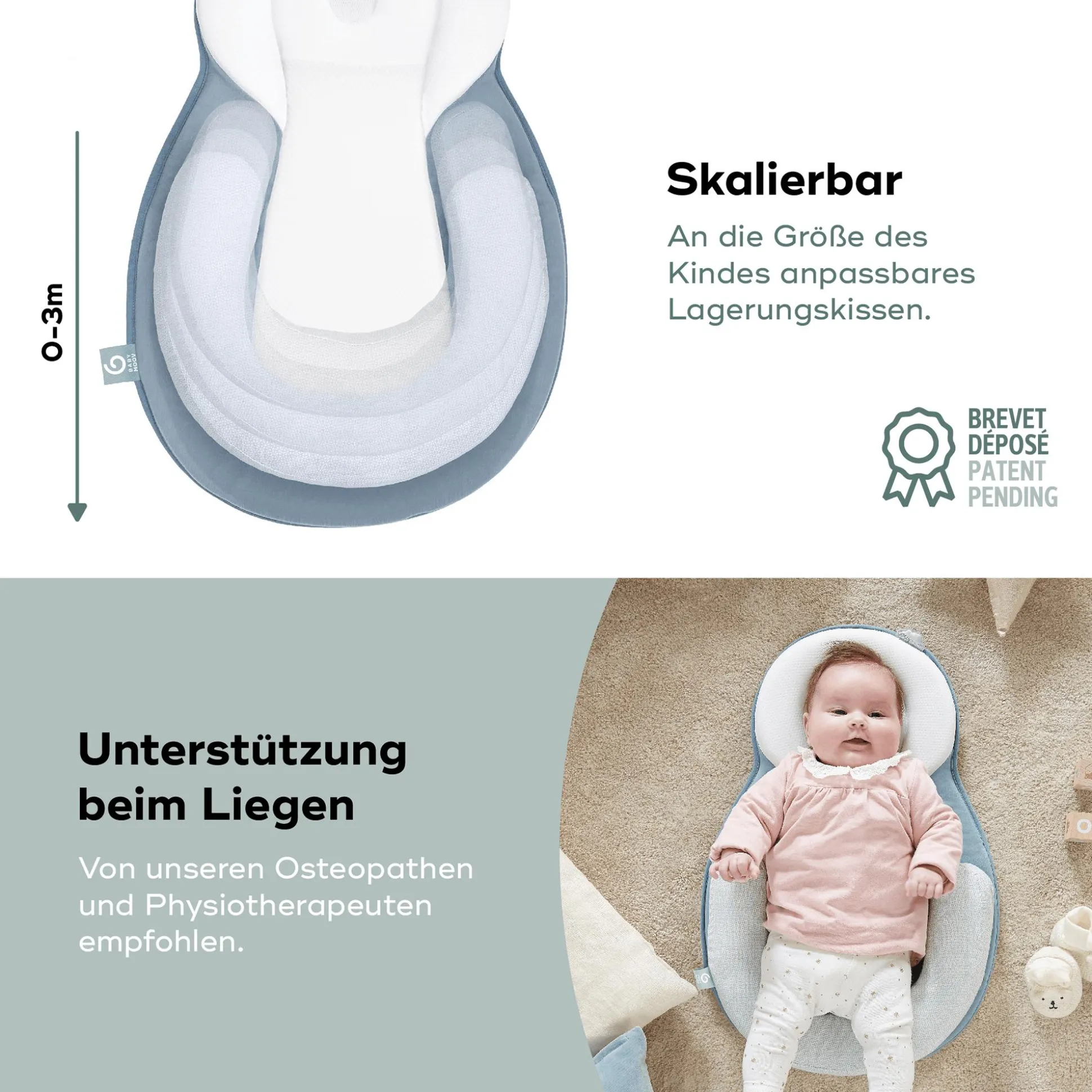 Babystütze Cosydream Mosaic