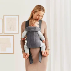 Babytrage Mini 3D Jersey Dark Grey