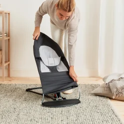 Babywippe Balance Soft Dark Grey