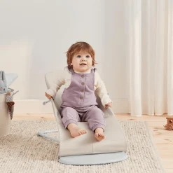 Babywippe Bliss 3D Jersey Light Beige