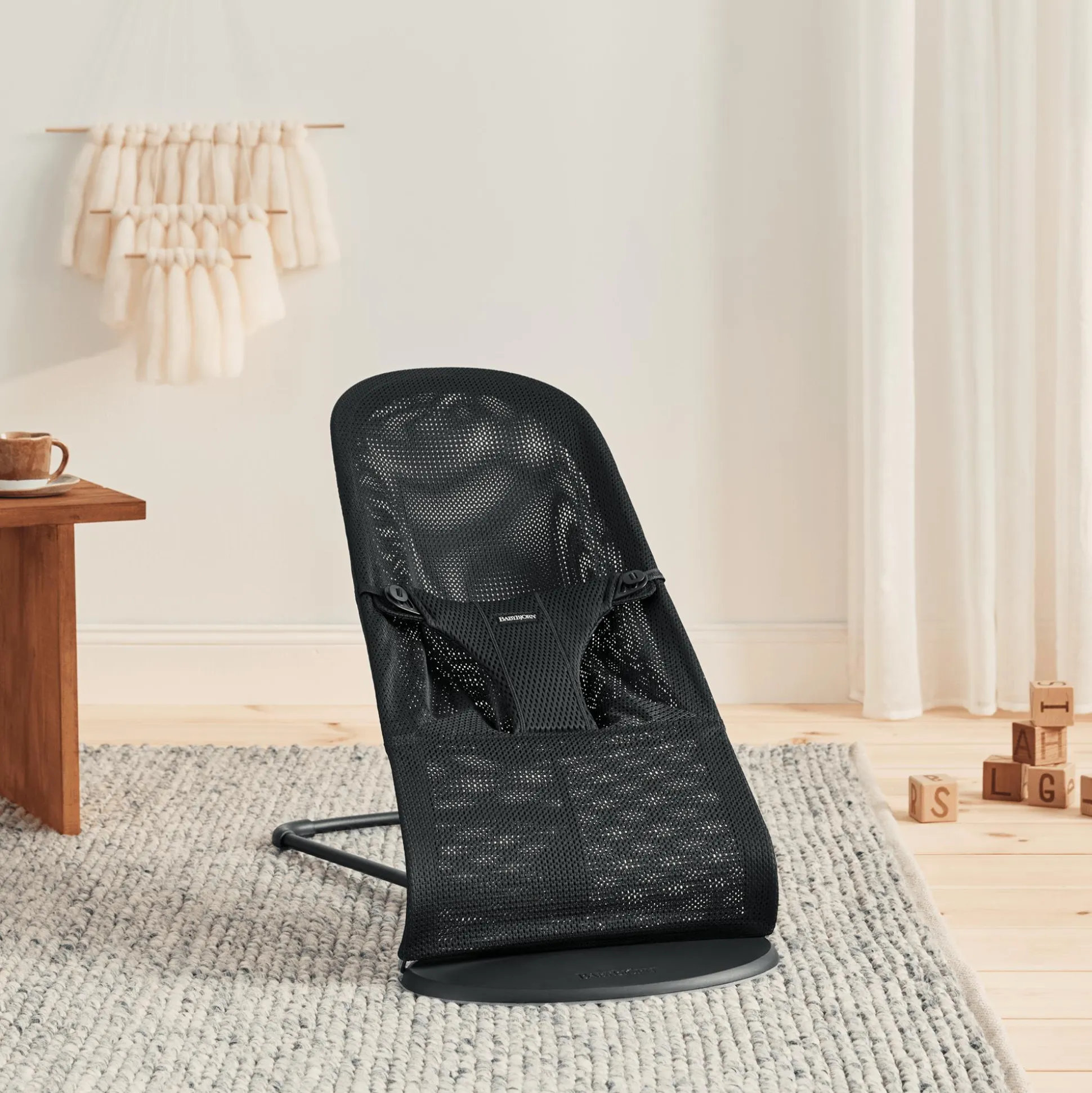 Babywippe Bliss Mesh Black