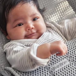 Babywippe Bliss Mesh Grey