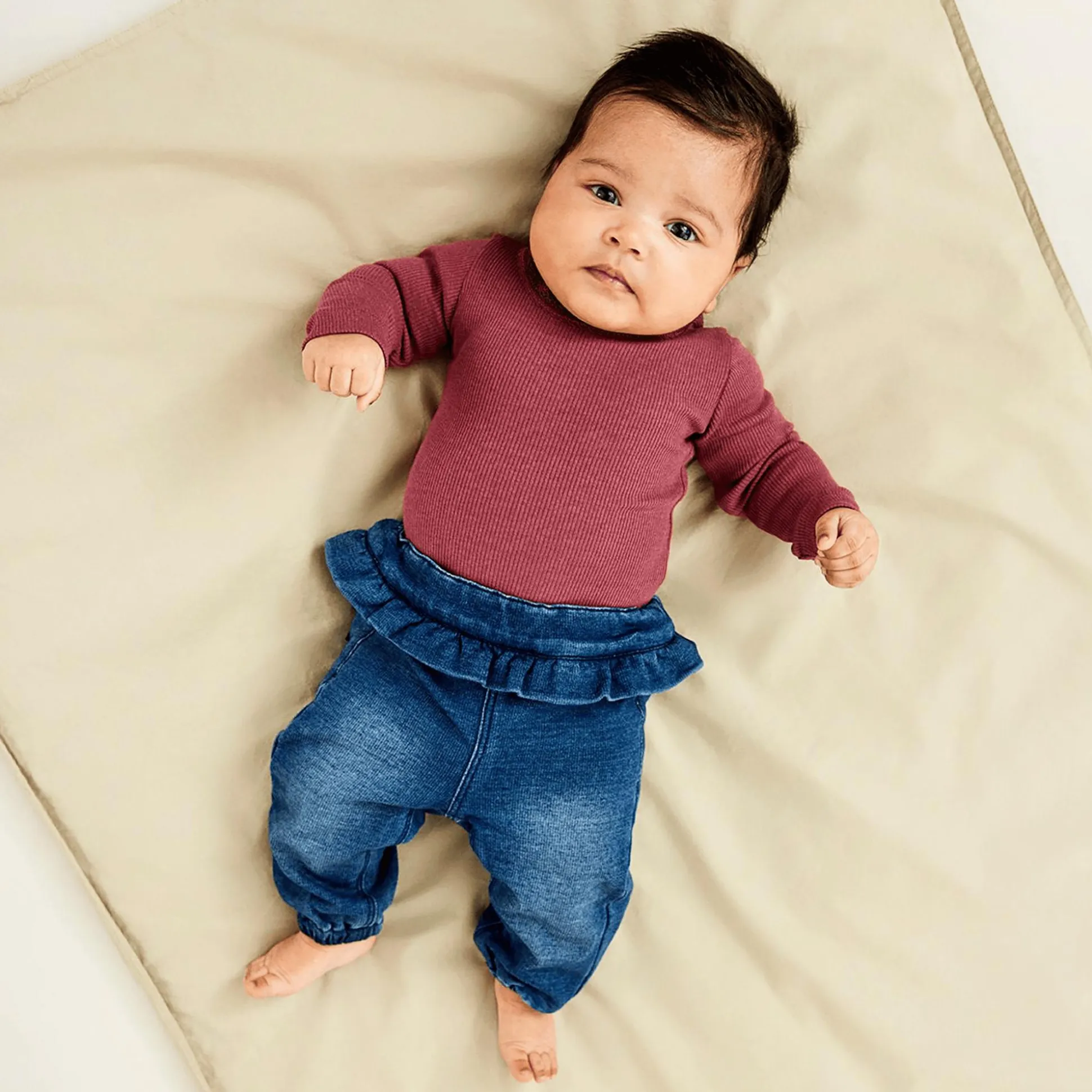 Baggy Fit Denim Sweathose