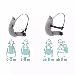 Bauchtrage Natural Jeans