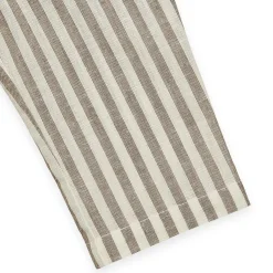 Baumwoll/Leinen-Hose Streifen