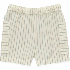 Baumwoll/Leinen-Shorts