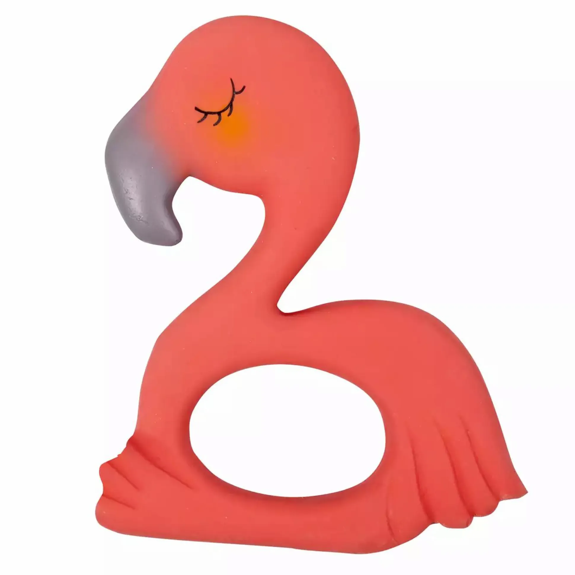 Beißring aus Naturkautschuk Flamingo Frieda