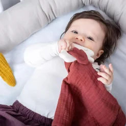 Beißring mit Tuch Hase