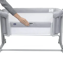 Beistellbett NEXT2ME Magic EVO Grey Mist