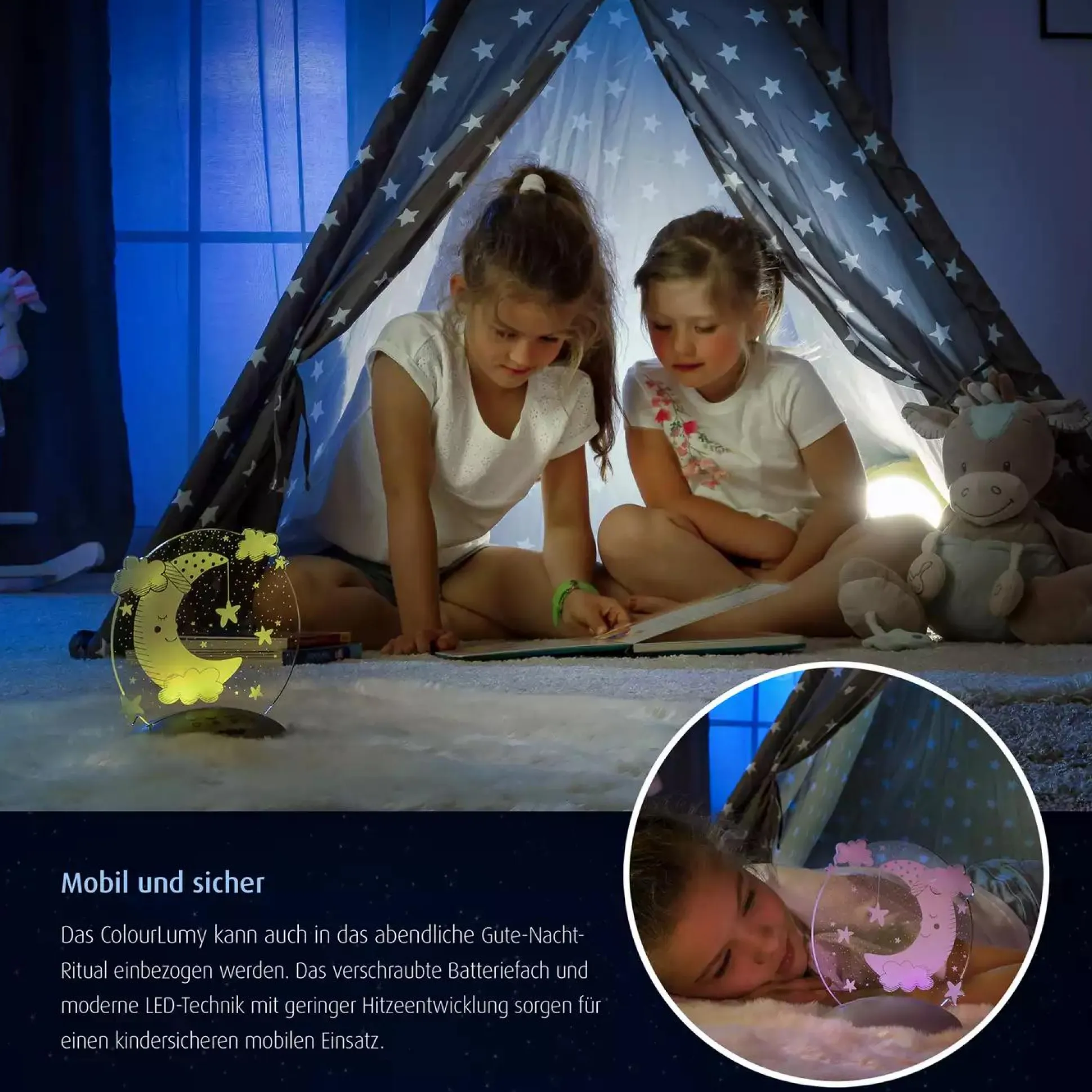 Beruhigungslicht ColourLumy Mond