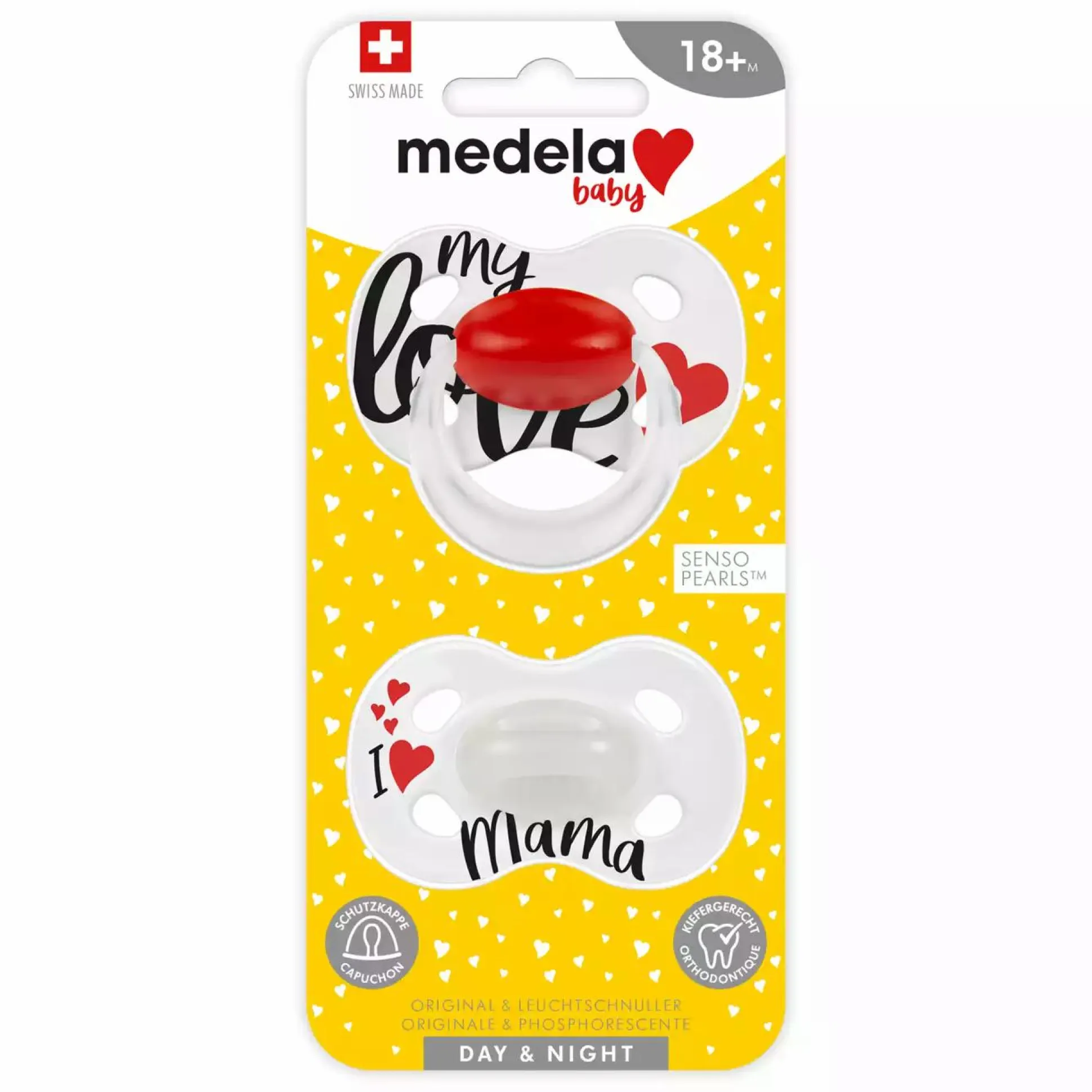 Beruhigungssauger Day & Night DUO Signature 18+ Monate