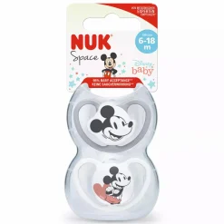 Beruhigungssauger Mickey Mouse Space 6-18 Monate