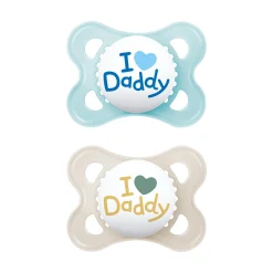 Beruhigungssauger Original Silikon Daddy 0 - 6 Monate
