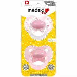 Beruhigungssauger Original DUO Rosé 6-18 Monate