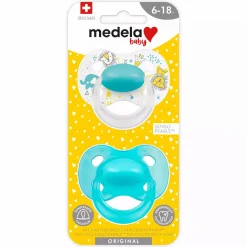 Beruhigungssauger Original DUO Türkis 6-18 Monate