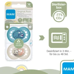 Beruhigungssauger Original matt Silikon ab 16 Monate