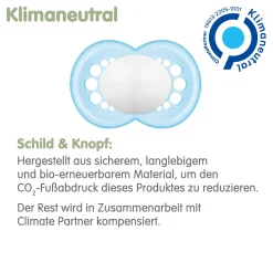 Beruhigungssauger Original Silikon 6 - 16 Monate