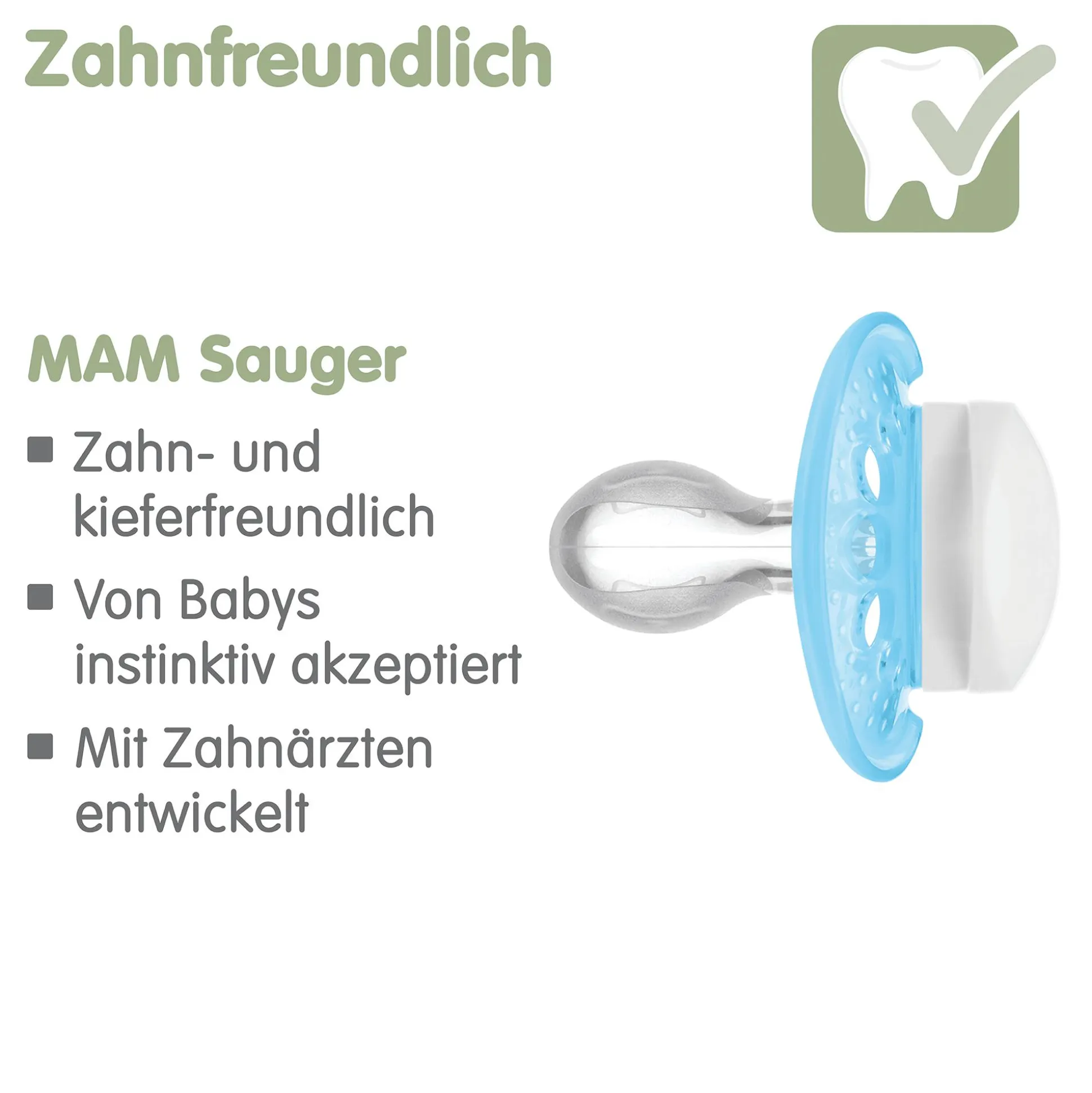 Beruhigungssauger Original Silikon 6 - 16 Monate