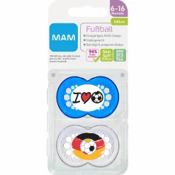 Beruhigungssauger Original 6 - 16 Monate Fußball