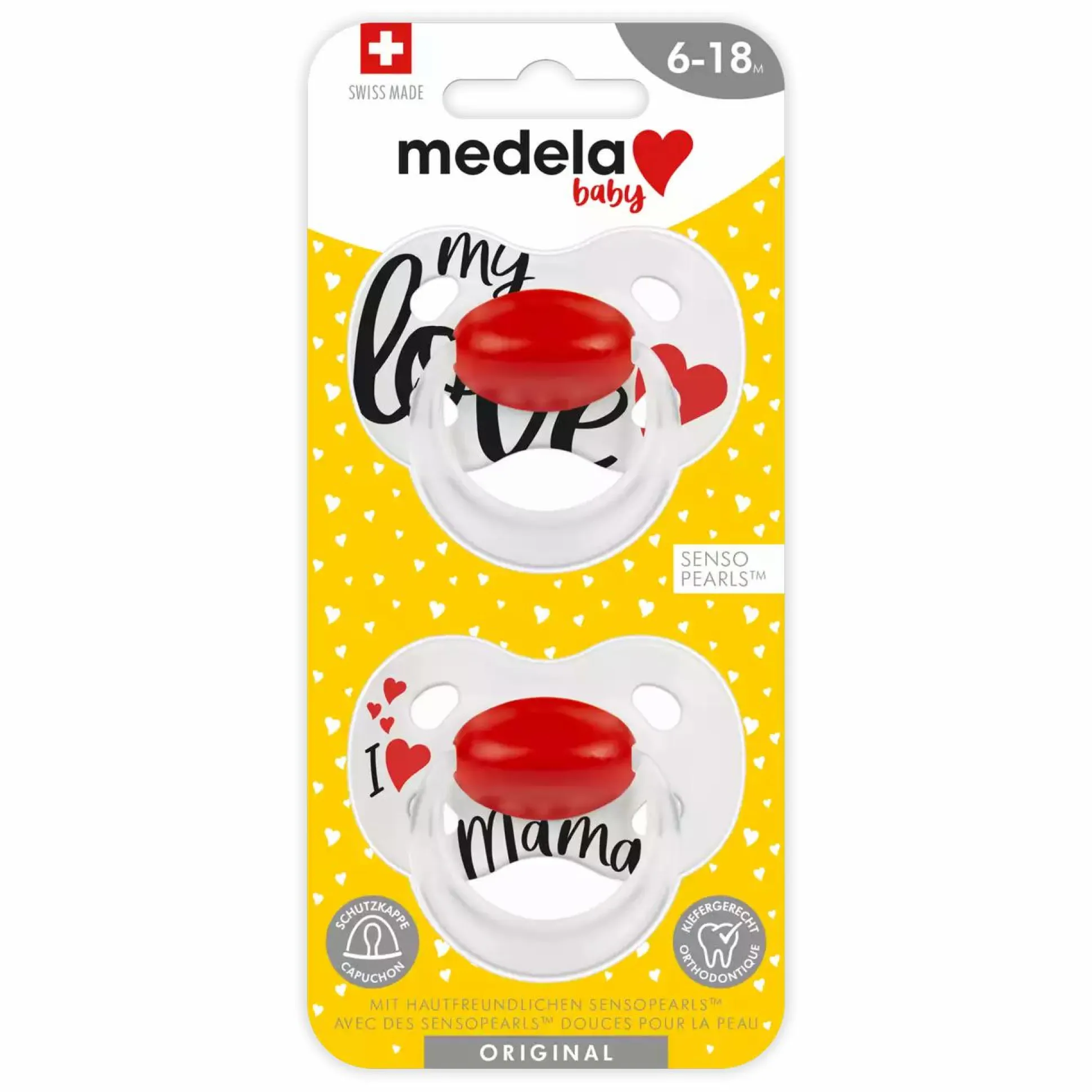 Beruhigungssauger Original DUO Signature 6 - 18 Monate