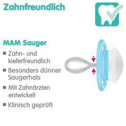 Beruhigungssauger Perfect Silikon 6 - 16 Monate