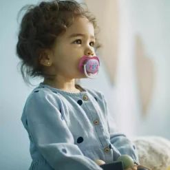 Beruhigungssauger Ultra Air 6-18 Monate Happy Girl - Papa Ballon SCF080/04