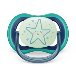 Beruhigungssauger Ultra Air Nighttime 6-18 Monate SCF376/13