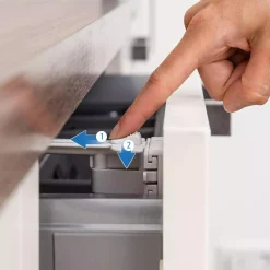 Besteckschubladen-Sicherung 2 Stück