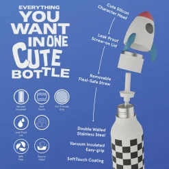 Bestie Trinkflasche Rakete