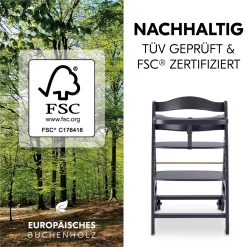 Beta+ Dark Grey mit Sitzauflage