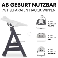 Beta+ Dark Grey mit Sitzauflage