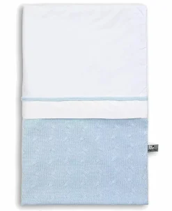 Bettbezug Babyblau 100x135cm