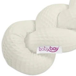 Bettschlange geflochten Ivory 180 cm