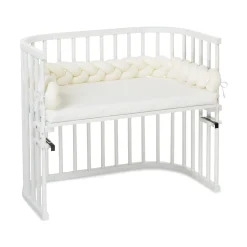 Bettschlange geflochten Ivory 180 cm