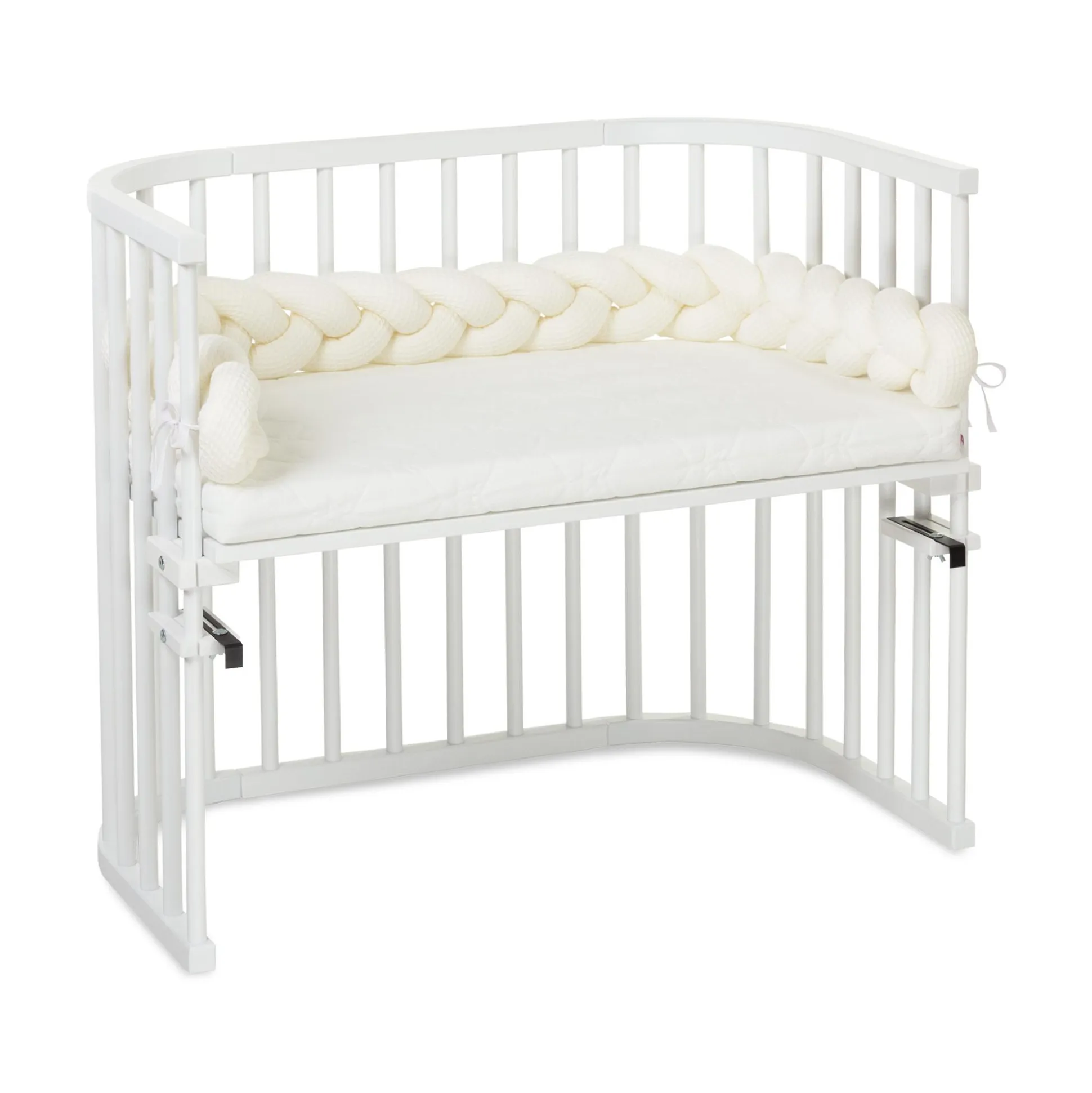 Bettschlange geflochten Ivory 180 cm