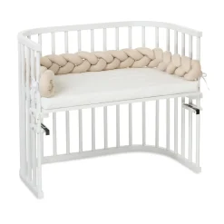 Bettschlange geflochten Sand 180 cm