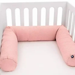 Bettschlange Waffelpiqué Blush