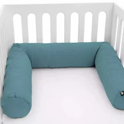 Bettschlange Waffelpiqué Greenery