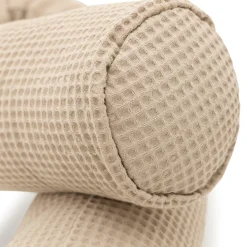 Bettschlange Waffelpiqué Seashell