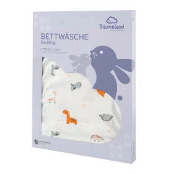 Bettwäsche Dinolino 80x80 cm