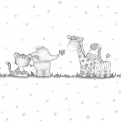 Bettwäsche Dschungelbande 100x135 cm