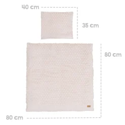 Bettwäsche Frosty Almond 80 x 80 cm