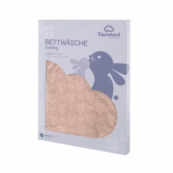Bettwäsche Jersey Kuschelhase Beige