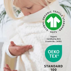 Bettwäsche Seashells Oyster 100x135 cm