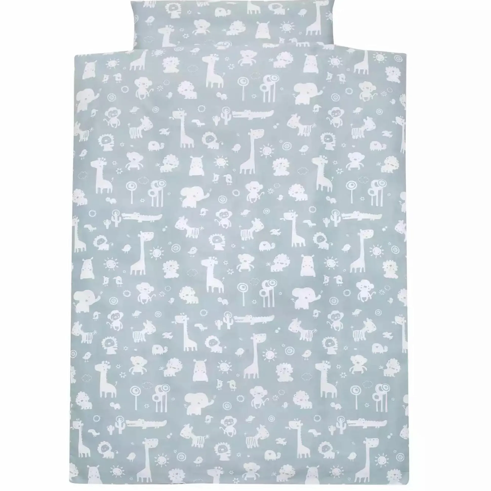 Bettwäsche Zootiere 100x135 cm