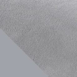 Bezug für Plüschmond Uni Grau