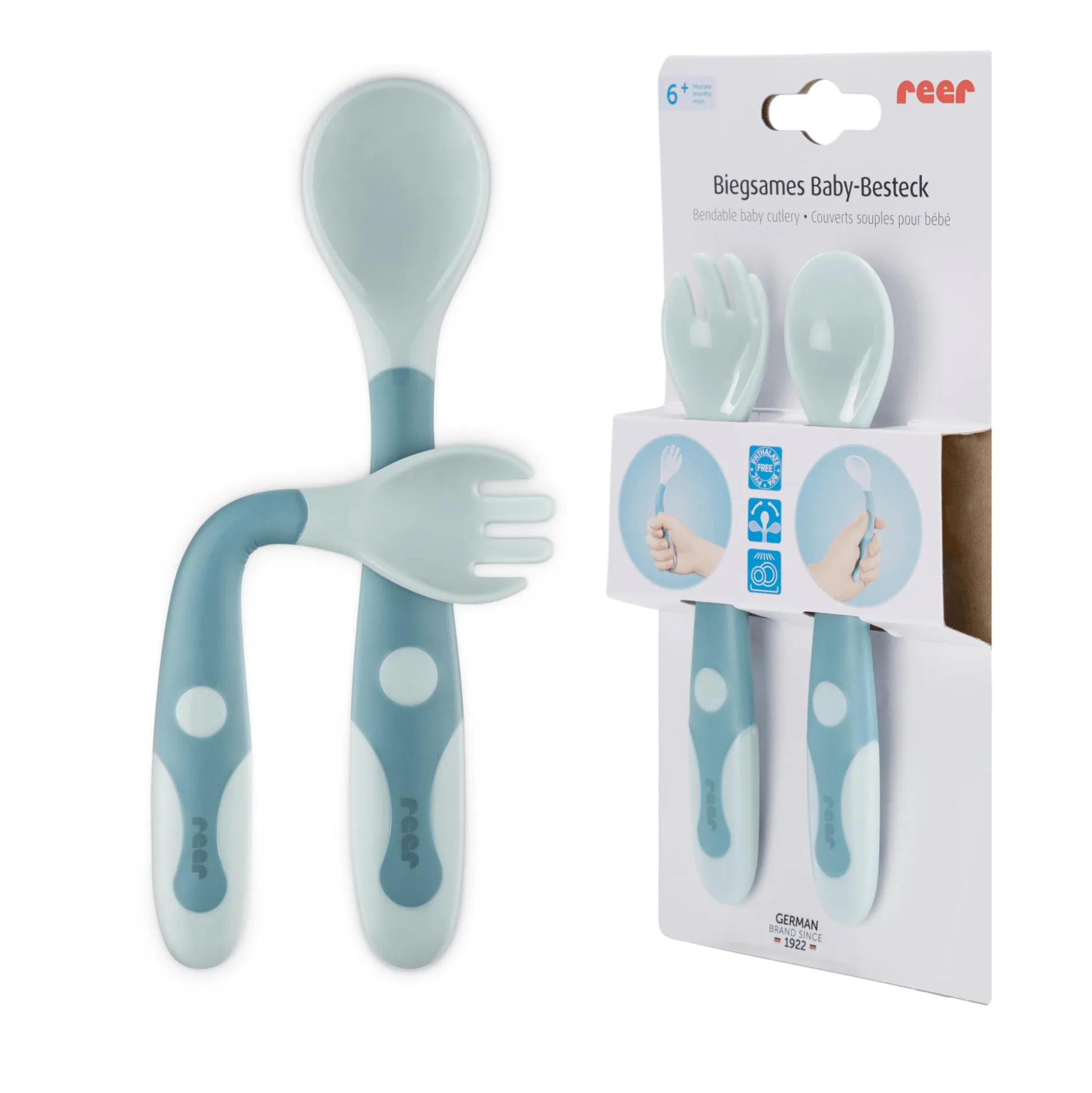 Biegsames Baby-Besteck