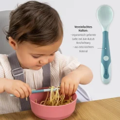 Biegsames Baby-Besteck